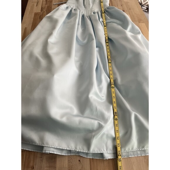 Vtg Y2K Jessica  McClintock Prom Dress Ballgown Corset Full Skirt Cinderella 5/6 - Picture 7 of 11